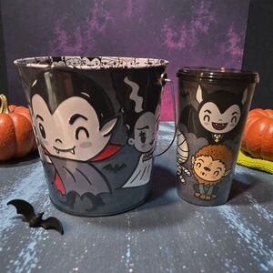 2024 Exclusive Monster Popcorn Bucket and Cup Set